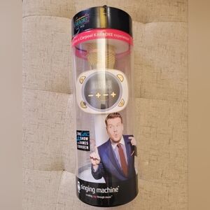 JAMES CORDEN SINGING MACHINE OFFICIAL CARPOOL KARAOKE BLUETOOTH MICROPHONE